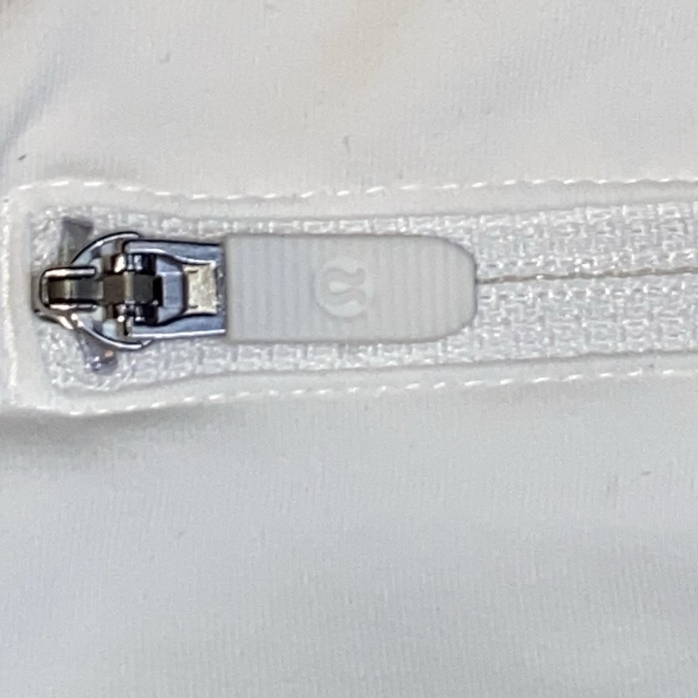 LULULEMON Womens Speed Up Lined Stretch Running Pocket Shorts White Sz‎ 14 - Picture 6 of 11